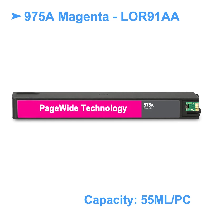 [Сторонний бренд] для HP 975A 975 A сменный чернильный картридж PageWide Pro 352dw 452dn 452dw 377dw 477dn