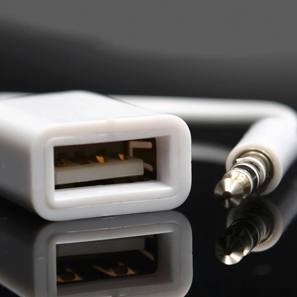 Мужчин и женщин адаптер USB 2 0 аудио 3 5 мм Jack конвертер Aux Штекерный Кабельный