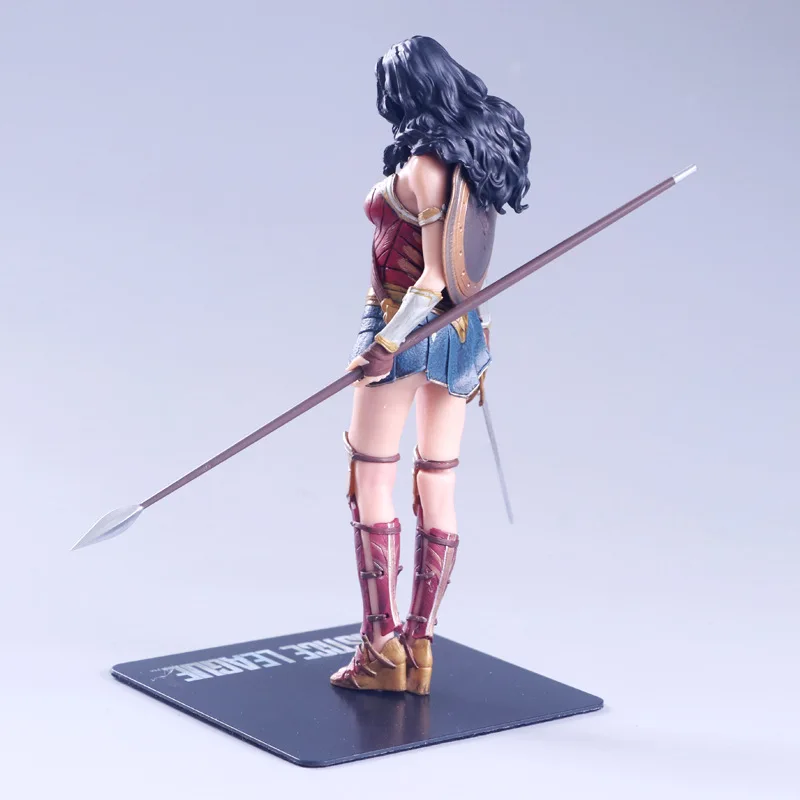DC Justice League ARTFX + Wonder Woman статуя коллекция подвижная фигурка модель игрушки 17 5
