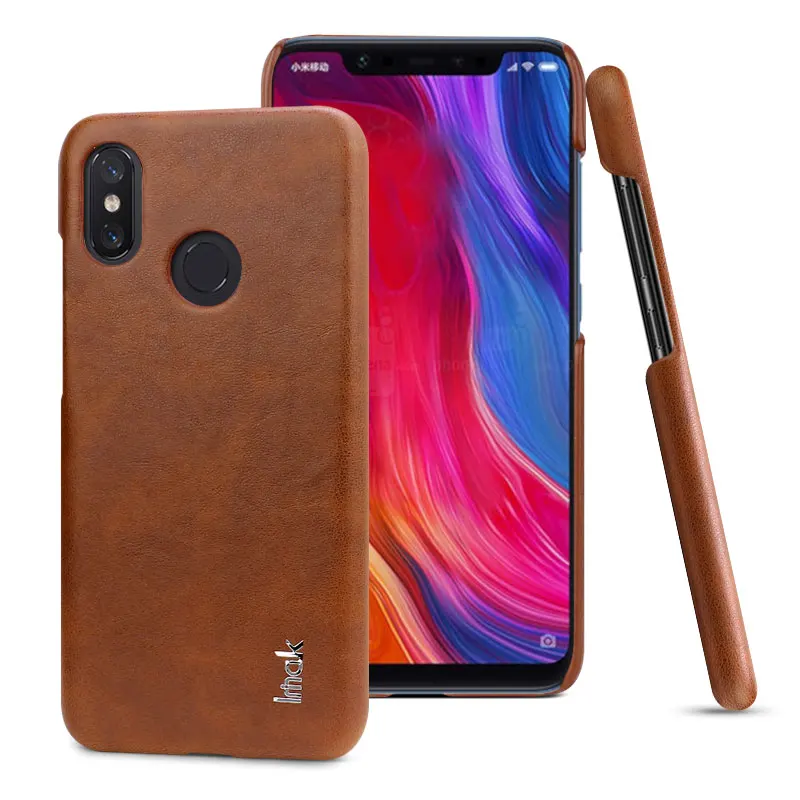 Роскошный чехол Imak Ruiyi для Xiaomi MI 8 MI8 M8 SE 8SE тонкий чехол-накладка телефона деловые