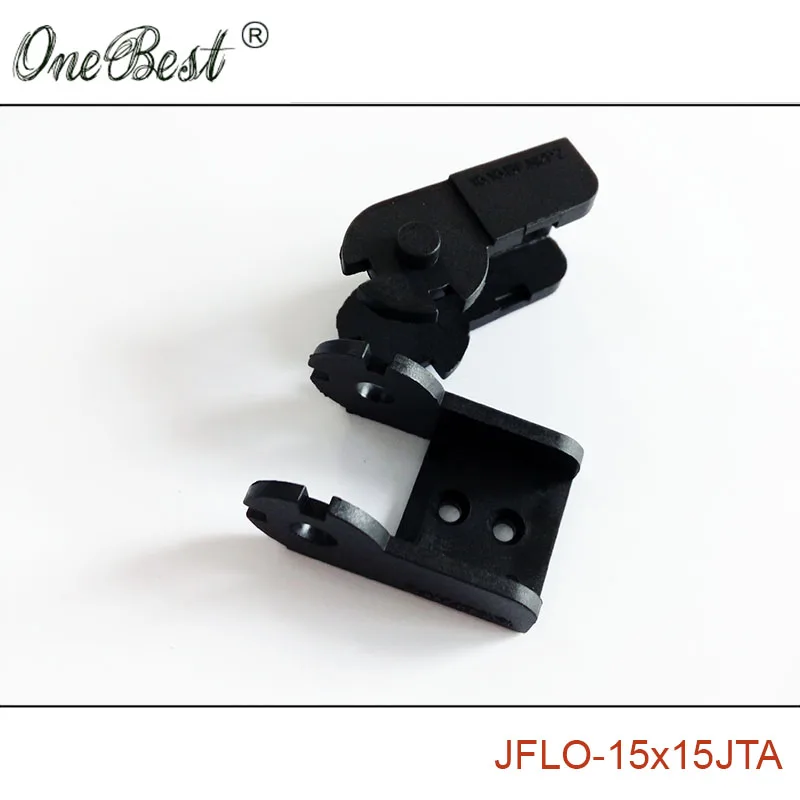 Концевые соединители JFLO 15x15 мм пластиковые буксирные фитинги кабельная цепь