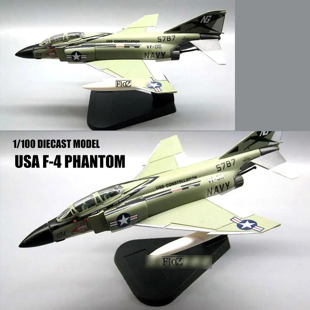 США F-4 Phantom 1/100 литая под давлением модель самолета ITALERI |