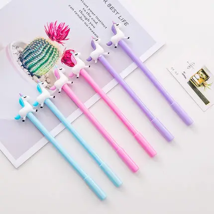 1 шт., Kawaii creativos, шариковая ручка, Кошачий коготь, для школы, офиса, канцелярские принадлежности, черные чернила, 0,5 мм, ручка для заправки - Цвет: Random 1 piece