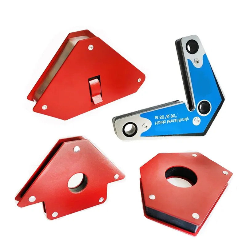 45/60/90/120/135 Angles Magnetic Holder Strong Magnet Welding Magnetic Locator Corner Welding Suction Positioner Power Tools