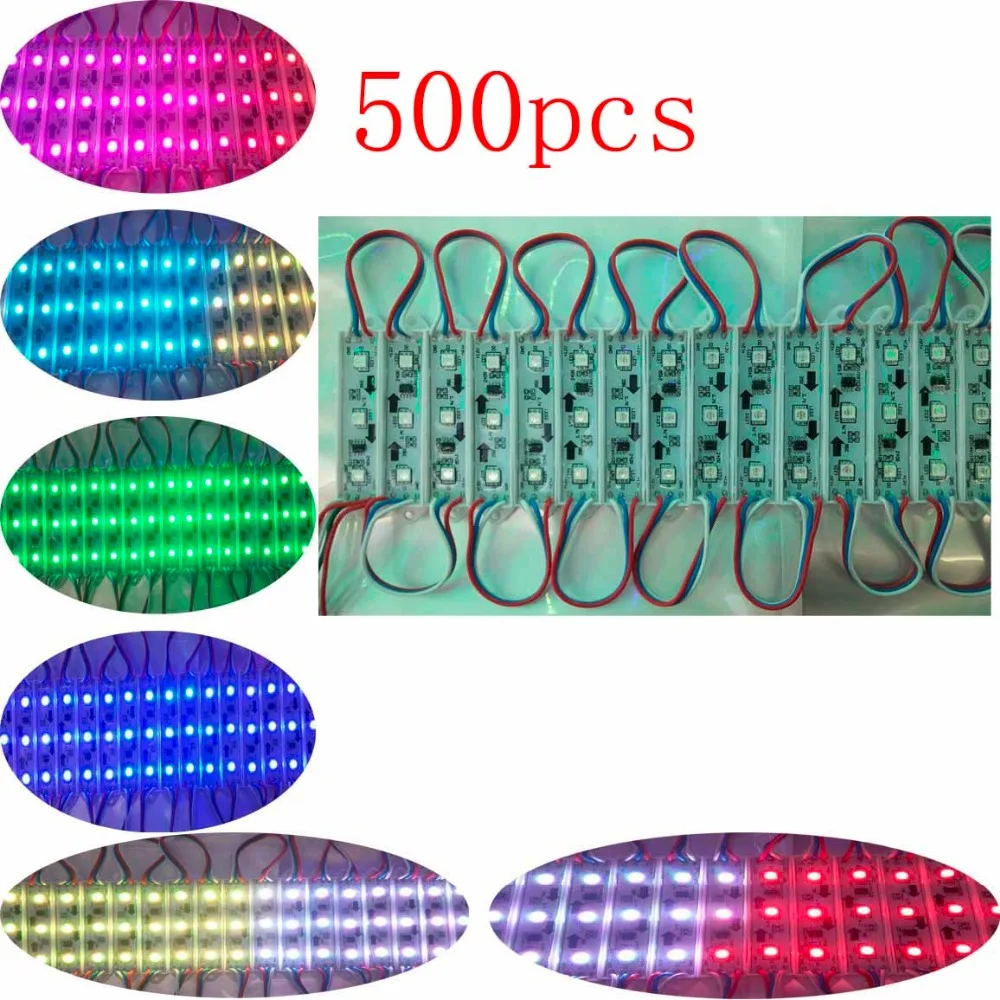 Бесплатная доставка DHL 500 шт./лот корейский чип 2811 IC 5050 RGB пиксельный цифровой