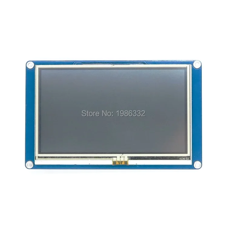 WS16 4 3 &quot4 дюймов Nextion TFT сенсорный экран UART HMI умный ЖК модуль дисплей Панель для