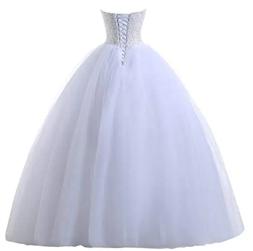 ANGELSBRIDEP милое платье 15 лет для Quinceanera 2021 Сверкающее Бисероплетение вечерние