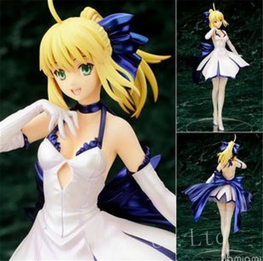 Аниме Судьба Ночь Сабер Лили платье ПВХ полную фигуру модель подарок | Игрушки и