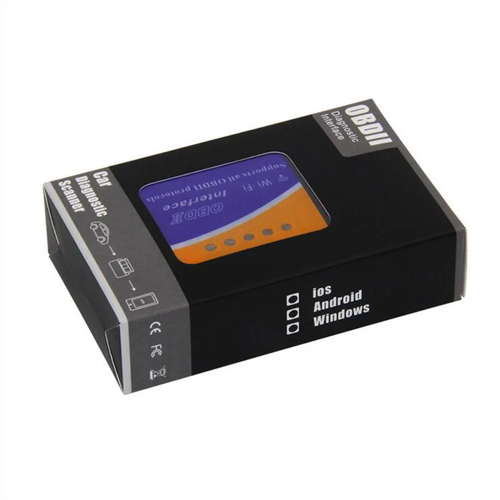 Wifi327 Wifi OBDII ELM327 WiFi беспроводной OBD2 Диагностический интерфейс кодовый сканер ELM 327