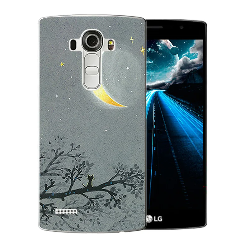 Чехол для телефона LG G4 Luxury Space Moon Pattern H810 H815 F500 F500K F500L задняя крышка Силиконовый ТПУ