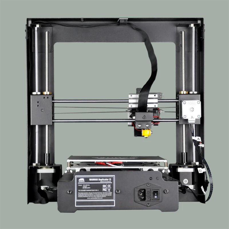 2017 новая версия хит продаж WANHAO I3 PLUS 3d принтер умственная рамка доступный с нитями