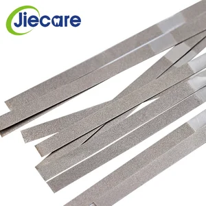 Полоска для полировки металла, 12 шт.кор., односторонняя алмазная шлифовальная поверхность, Ортодонтические Алмазные абразивные полоски IPR