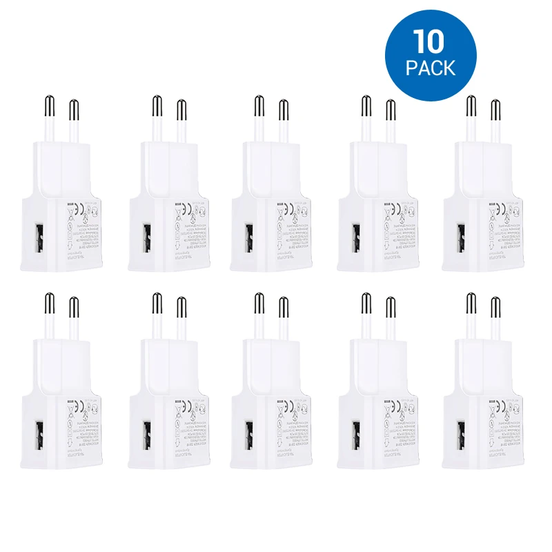 5V 2.1A USB Wall Charger Fast Charging For Samsung Galaxy S7 S6 J8 J7 J3 J5 Note 4 5,Kindle,LG,PS4,Camera LG Stylo 3 Plus, HTC