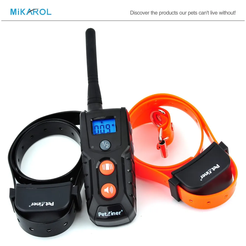 Ошейник для Дрессировки собак Colalr Анти Электрический Удаленного Pet Тренер С