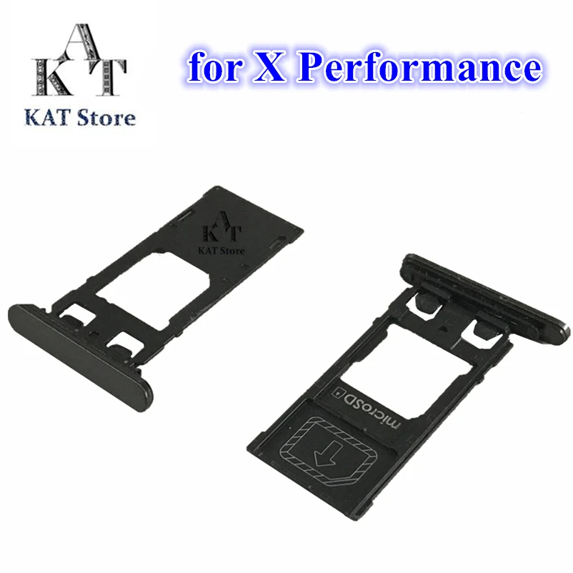 

10Pcs Sim Card Tray for Sony Xperia X Performance X XP F8131 F8132 Micro SD Memory Sim Card Reader Holder Replacement Part