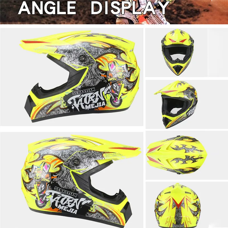 CARPRIE шлем безопасности для мотоцикла ABS Motobiker шлем классический велосипед MTB DH RacingMotocross спуске шлем велосипеда желтый m9