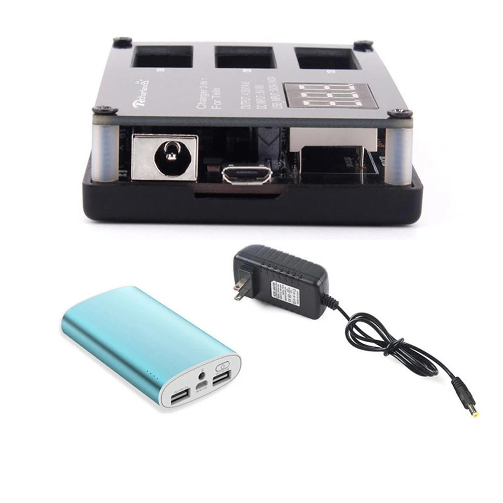 USB RC умный аккумулятор зарядное устройство концентратор быстрой зарядки 3в1