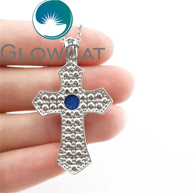 Женский медальон GLOWCAT K635 жемчужная клетка с эфирными маслами для ароматерапии |