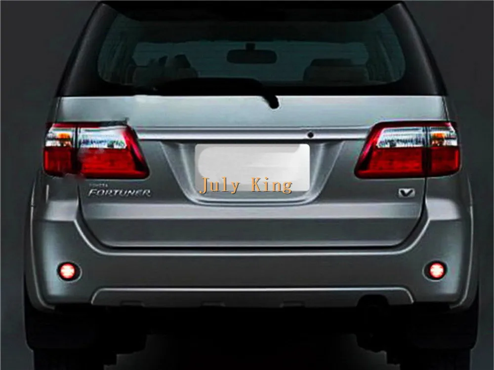 July King Автомобильный светодиодный стоп-сигнал+ ночной DRL чехол для Toyota Highlander Fortuner Sequoia и mitsubiithi ASX Outlander Sport и т. д