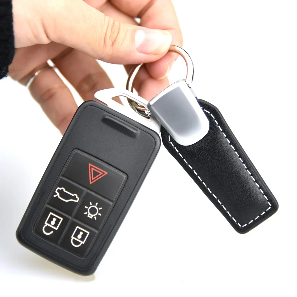 Кожа брелок автомобиль для Audi A4 B6 B8 B7 B5 B9 S4 RS4 A6 C5 C6 S6 Q5 Q7 Q3 S3 S5 RS3 RS6 RS укладки