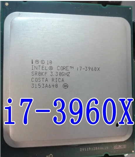 Процессор Intel Core процессор i7 3960x 3 ГГц 32 нм 130 Вт LGA 2011 шесть ядер шестиядерный 3960X|cpu