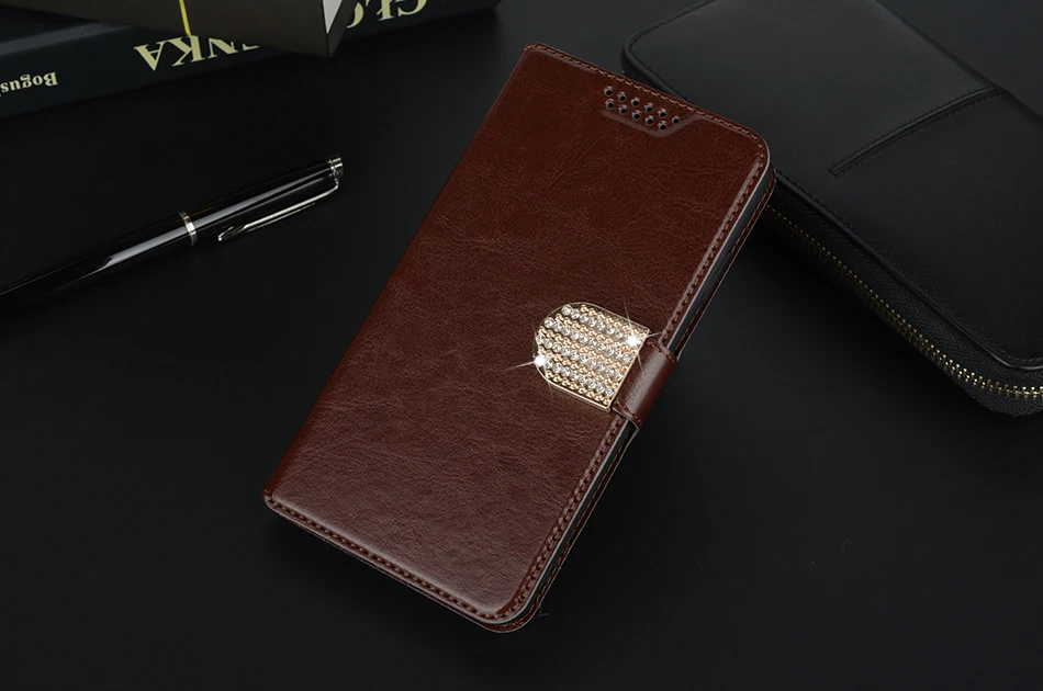 Leather Flip Phone Case For Samsung Galaxy J5 2015 J500 Wallet Cover 2016 J510 2017 Prime | Мобильные телефоны и