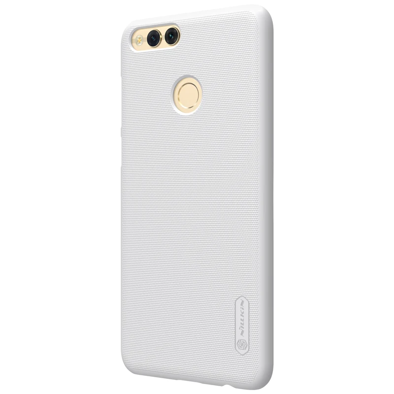 White Для huawei Honor 7X чехол 5,9" Nillkin матовый чехол pc жесткий чехол для телефона Пластиковая Задняя Крышка Матовые чехлы Защитный чехол - Цвет: White