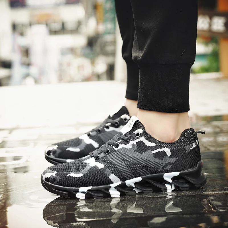 NORTHMARCH/дышащие камуфляжные кроссовки Модные мужские Легкая мужская обувь Мужская