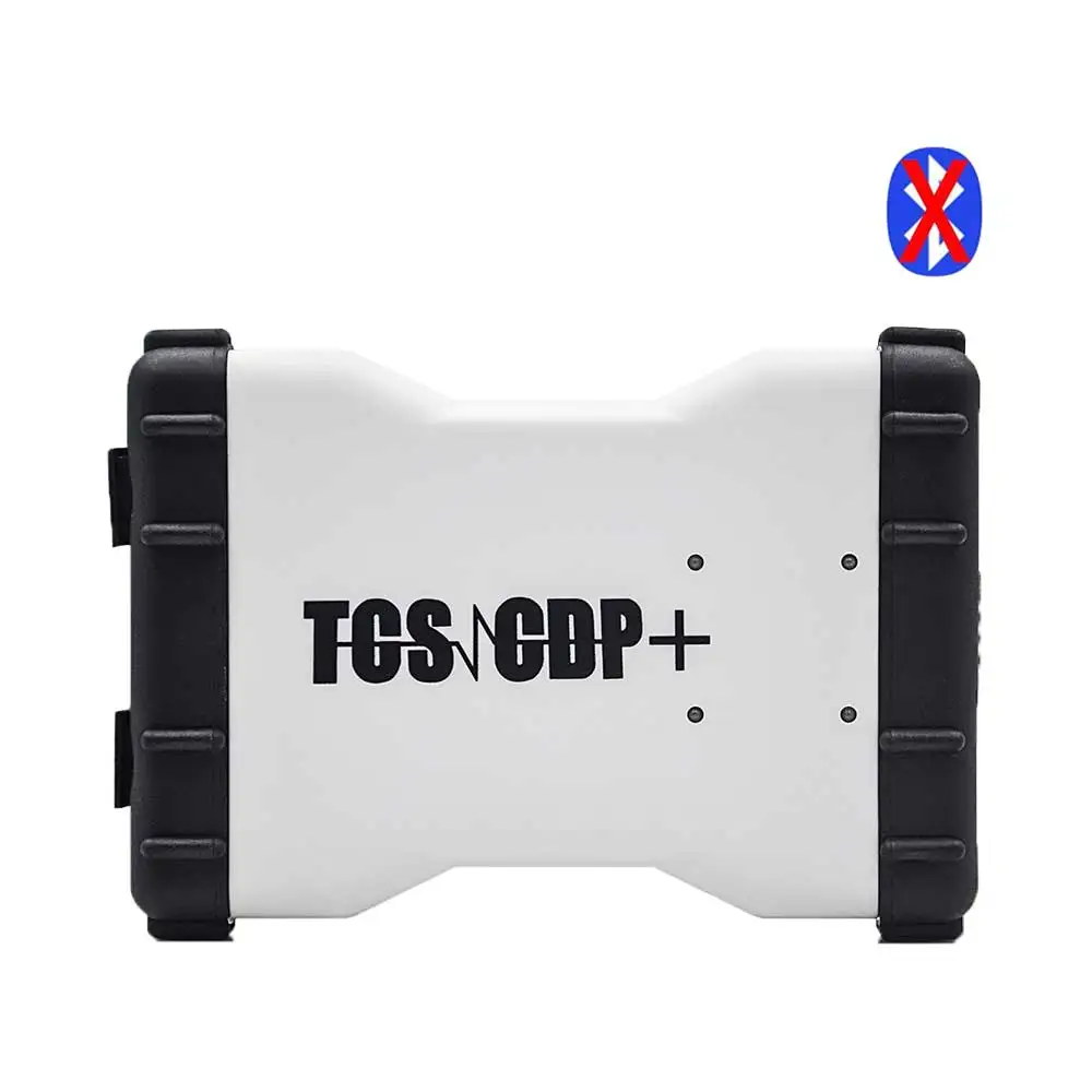 CDP TCS pro plus R3 с keygen bluetooth опционально для автомобиля/грузовика OBD2 диагностический инструмент такой же как mvd Multidiag pro код ридер - Цвет: White no BT