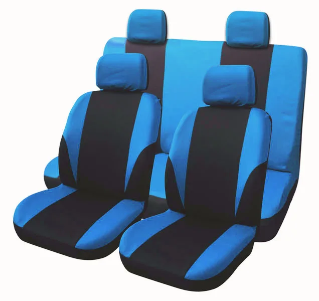 

High Quality Car Seat Covers Universal Fit Polyester 3MM Composite Sponge Car Styling lada car covers seat cover accessories