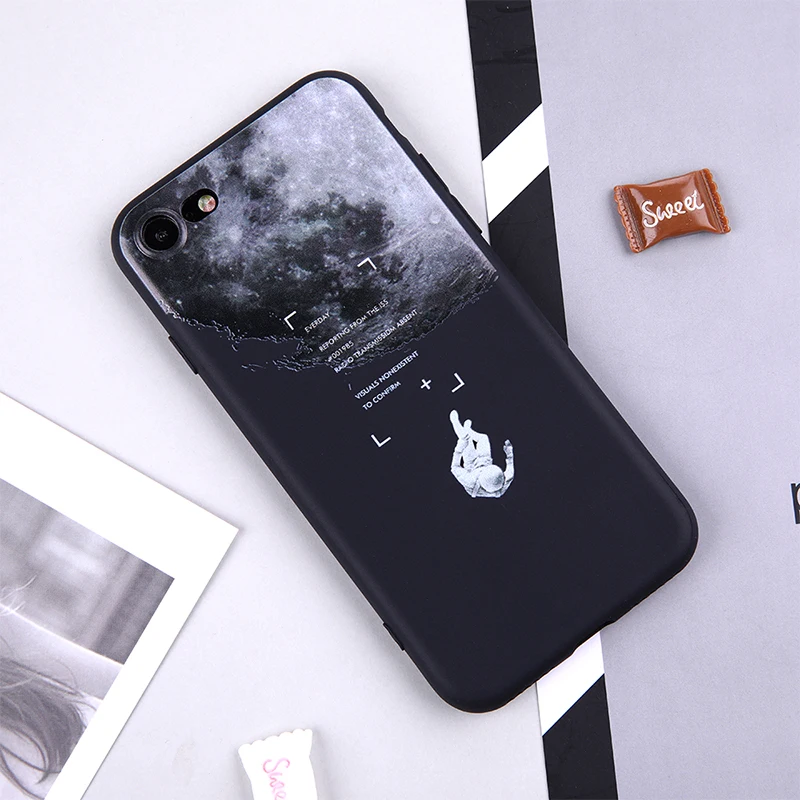 Чехол для телефона с абстрактным изображением космонавта астронавта розы iPhone 5 SE