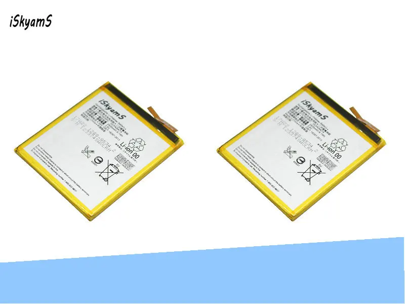 ISkyamS 2x2400 мАч LIS1576ERPC сменный литий полимерный аккумулятор для Sony M4 Aqua E2303 E2333 E2353 E2363