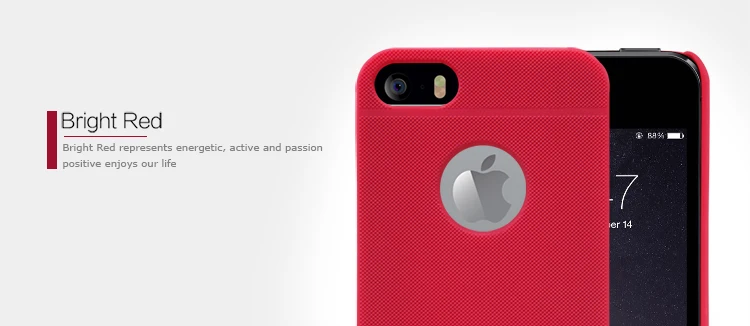 Для iphone SE чехол Nillkin матовый щит Твердый защитный чехол матовый чехол для iphone 5S 5