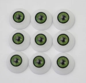 Реалистичные Акриловые Глаза 22 мм, 2 пары, 22 дюйма, аксессуары для кукол Реборн, высококачественное полукруглое глазное яблоко, 3 цвета на выбор