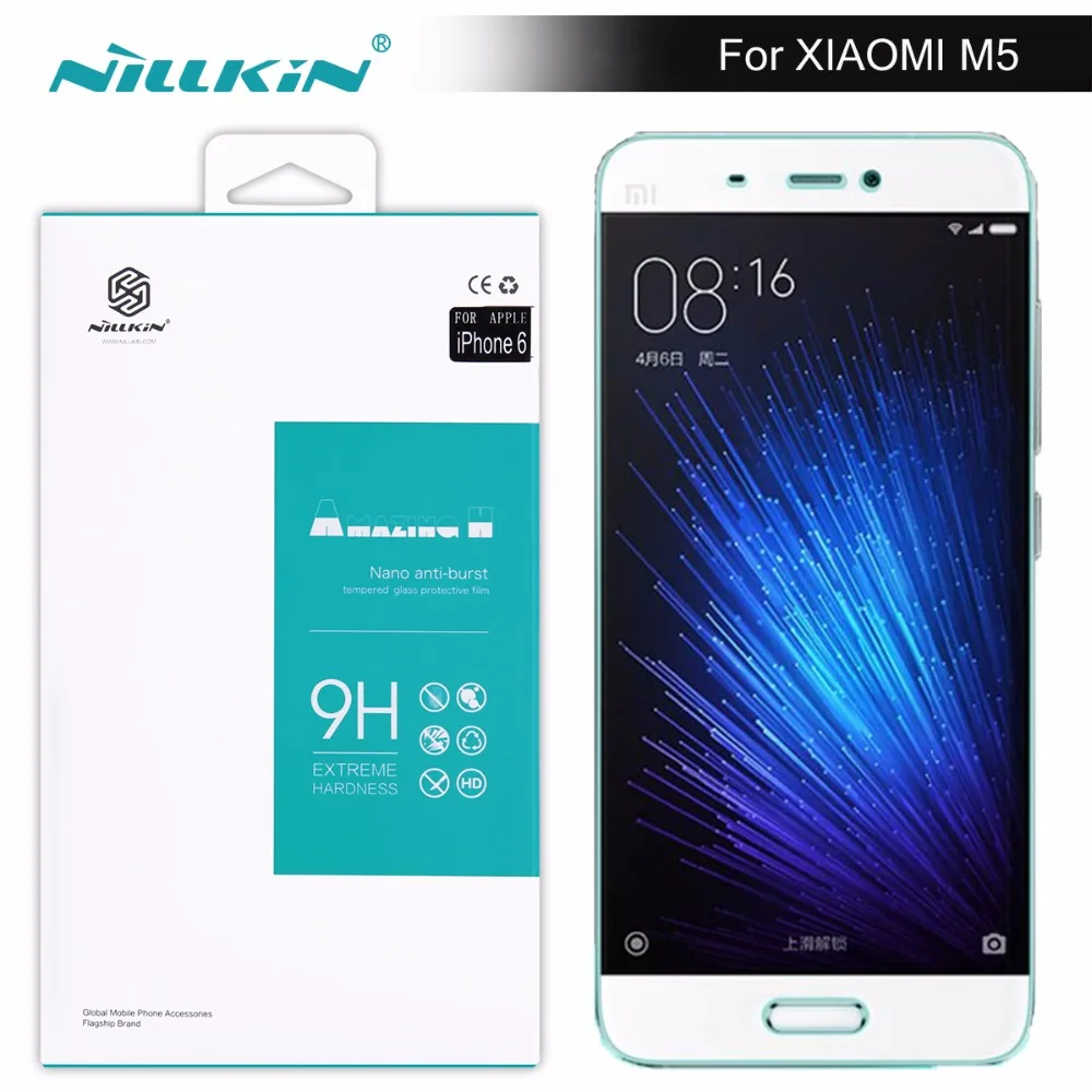 Сенсорный экран для xiaomi mi5 Nillkin Экран протектор Amazing H/H + Pro закаленное стекло mi 5 (5 15