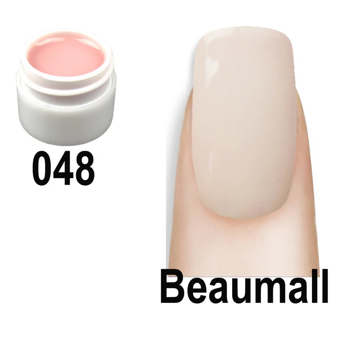 Beaumall сладкие конфеты 36 цветов! 5 мл в горшке чистые цвета УФ-гель для дизайна ногтей для маникюра ногтей Padicure DIY - Цвет: 48
