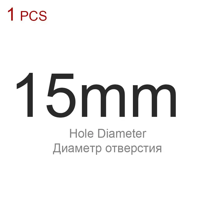 15mm 1pcs 1 мм-40 мм размер Кожа ремесло перфоратор, Толстая сталь ремесло бумажная лента одежда из полотна круглый Пробивной DIY кожевенное ремесло перфоратор - Цвет: 15mm 1pcs
