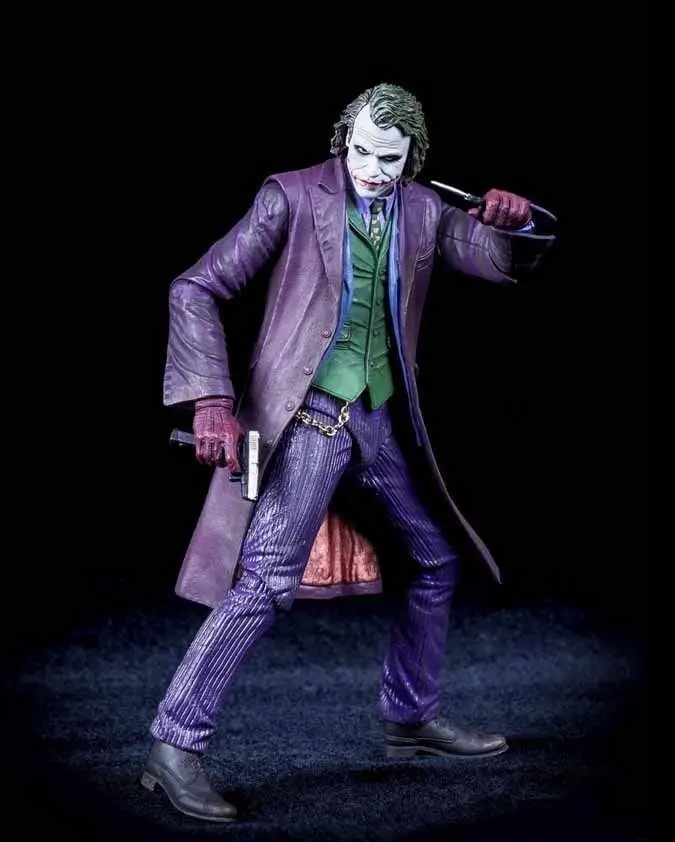 Джокер Хит Леджер DC COMICS коллекционные Бэтмен Темный рыцарь 7 &quotфигура аниме