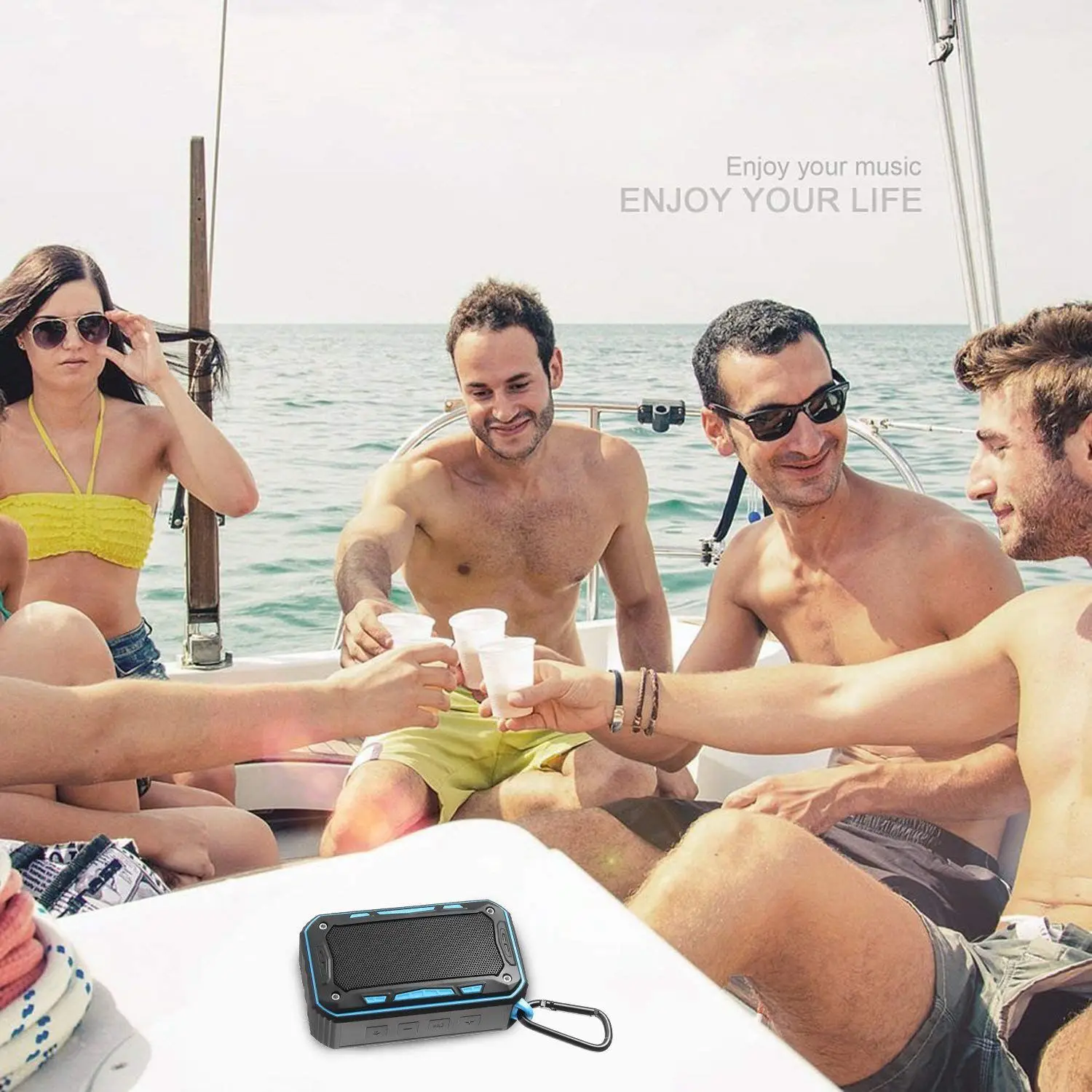 Топ Bluetooth динамик s с велосипедным креплением IP67 водонепроницаемый наружный динамик TWS функция сопряжения громче громкость 6 Вт усиленный бас