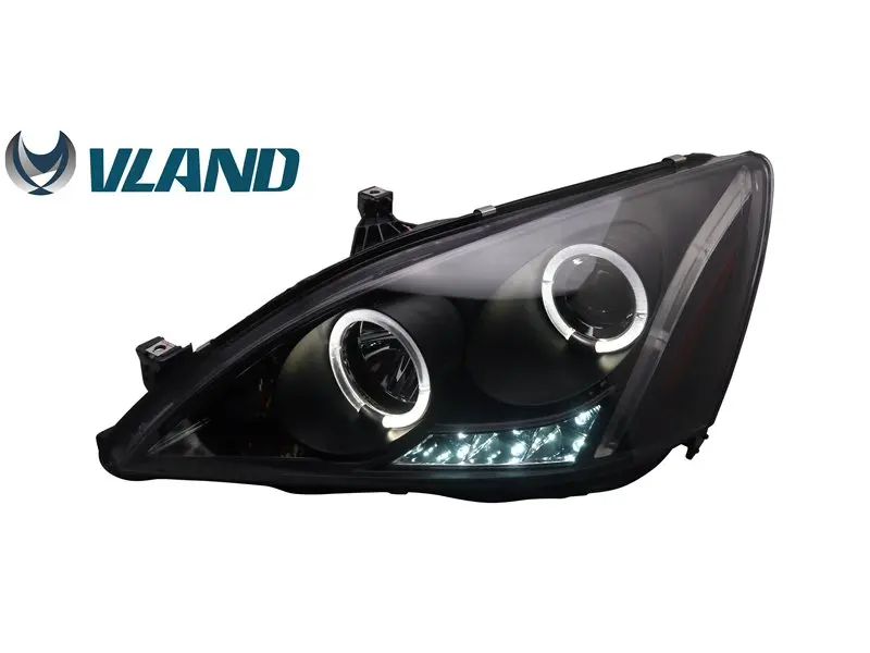 Производитель VLAND для автомобильной фары Accord светодиодный фонарь 2003 2007 головной