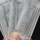 Иглы для перманентного макияжа, 200 шт., иглы для перманентного макияжа бровей, 0,4x50 мм, 1 размер, для огромных солнечных G-8650, G-9740