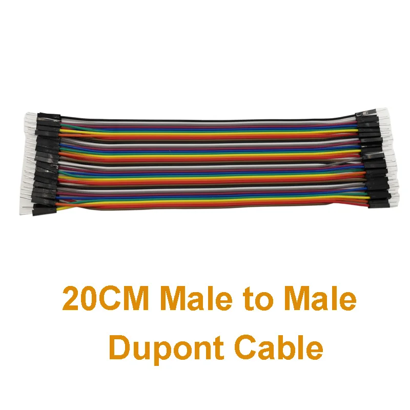 

40pcs in Row Male to Male Dupont Cable