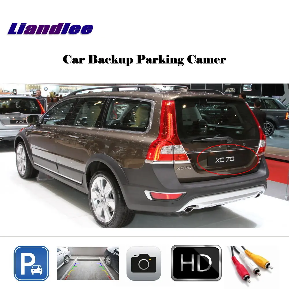 Автомобильная камера заднего вида для Volvo V70 XC70 2007-2013/HD CCD задняя парковочная камера для автомобиля заводской экран