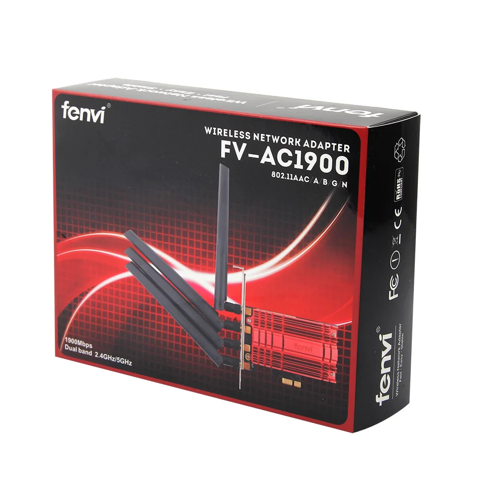 Двухдиапазонный AC1900 Broadcom BCM94360 беспроводной 802.11AC wifi адаптер настольный wifi PCI Express карта для Mac OSX+ PC/Hackintosh Win10