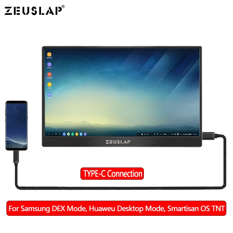 13 3 дюймовый ЖК экран для Samsung S8 DEX Macbook Pro Switch PS3 PS4|Мониторы| |