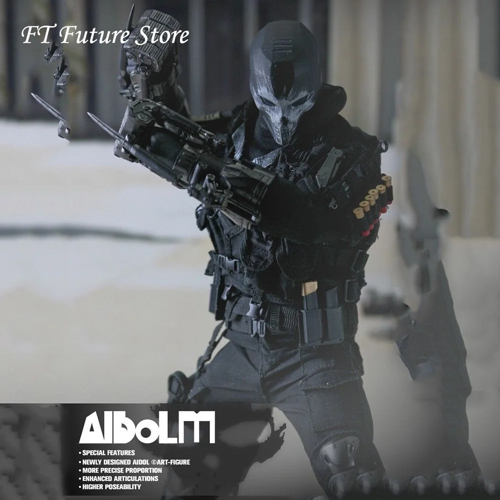 Коллекционная Коллекция 1/6, AIDOL 3, полный набор, фигурка(Ai-3), США, аниме, крестообразная голова, одежда, оружие, модель, игрушки для фанатов, подарок
