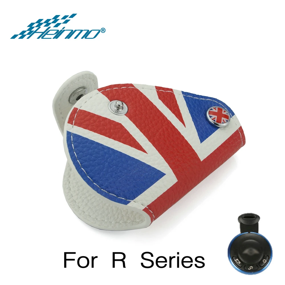 R Series Red Jack Аксессуары для MINI Cooper, R50, R53, R55, R57, R60, R61, F54, F56, F60, чехол для ключей автомобиля, чехол для MINI Countryman, автомобильный Стайлинг для MINI R56 - Название цвета: R Series Red Jack