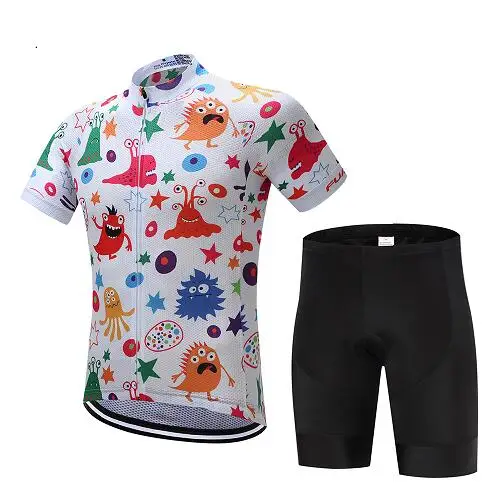 jersey and pants Летняя мужская одежда с коротким рукавом для езды на велосипеде, MTB, 9D гелевая подкладка, Джерси, набор для езды на велосипеде, Майо, комплект одежды, облегающий костюм, униформа - Цвет: jersey and pants