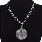 Bijoux Femme Collier Золотой цветной многослойный Блестящий массивный нагрудник Чокеры Колье-чокер для женщин Бохо ювелирные изделия Kolye