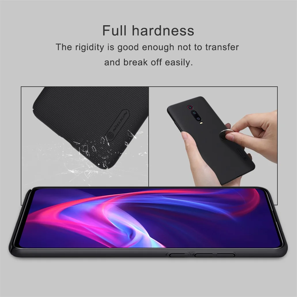 Xiaomi mi 9T красный Redmi K20 чехол mi 9T Pro чехол Nillkin Супер Матовый щит жесткая задняя панель из поликарбоната защитный чехол для телефона красный Redmi K20Pro